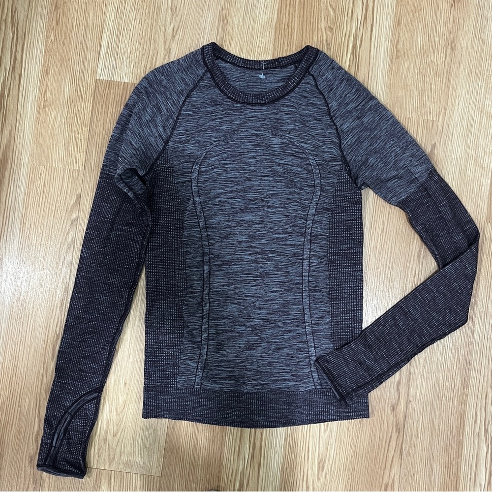 Purple Lululemon Long Sleeve top